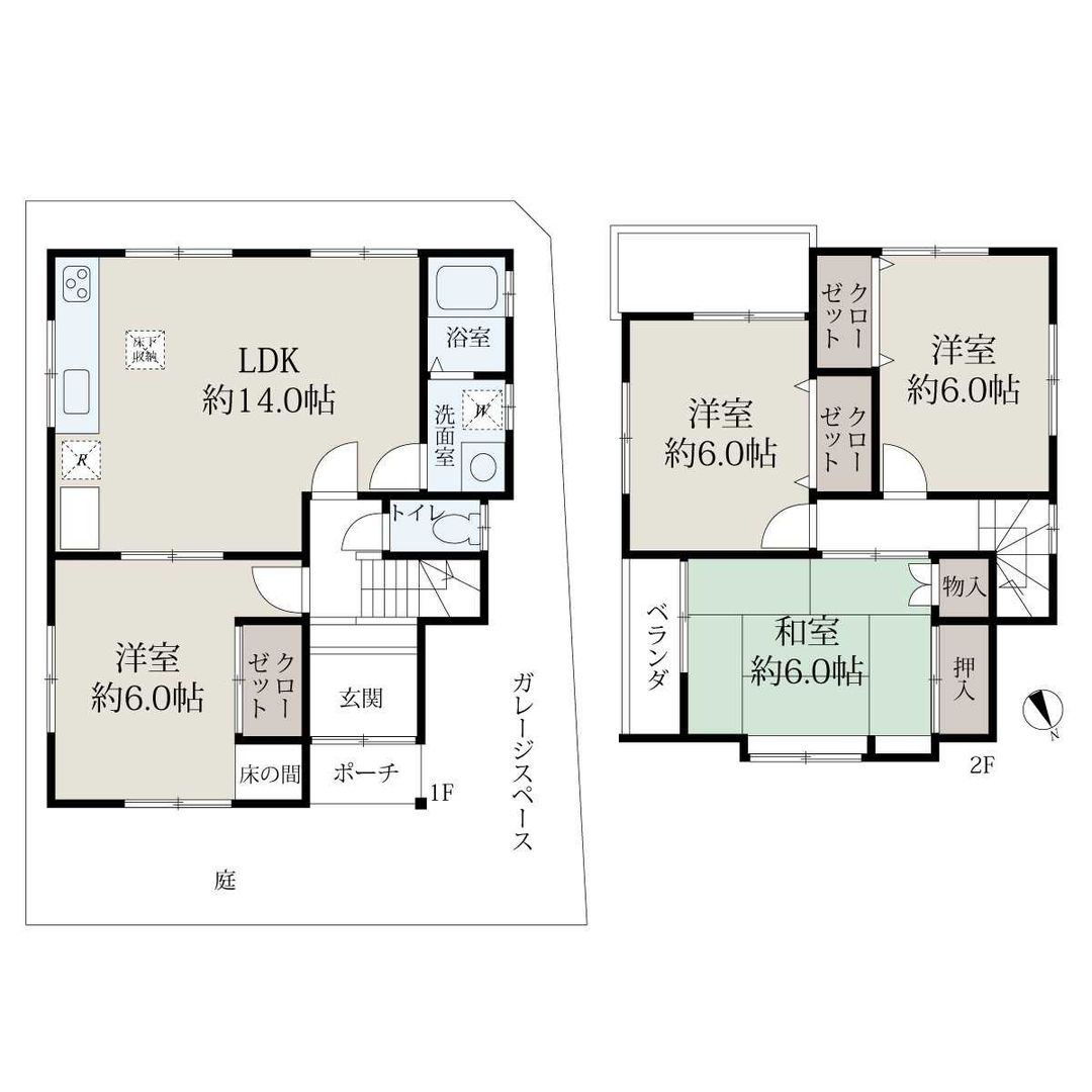 4LDK House for Sale in Ukyo-ku, Kyoto - 87.48m2 - Thumbnail 3