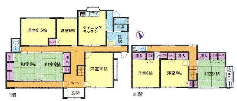8DK House for Sale in Tsu City, Mie Prefecture - Thumbnail 2