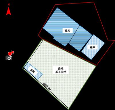 No. 256 (with farmland) *There are preview photos in the related file / Tsubame City — Image 3, Tsubame, Niigata