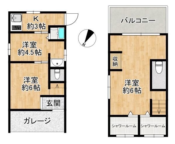 3DK Detached House for Sale in Higashi-Osaka, Osaka - Thumbnail 2