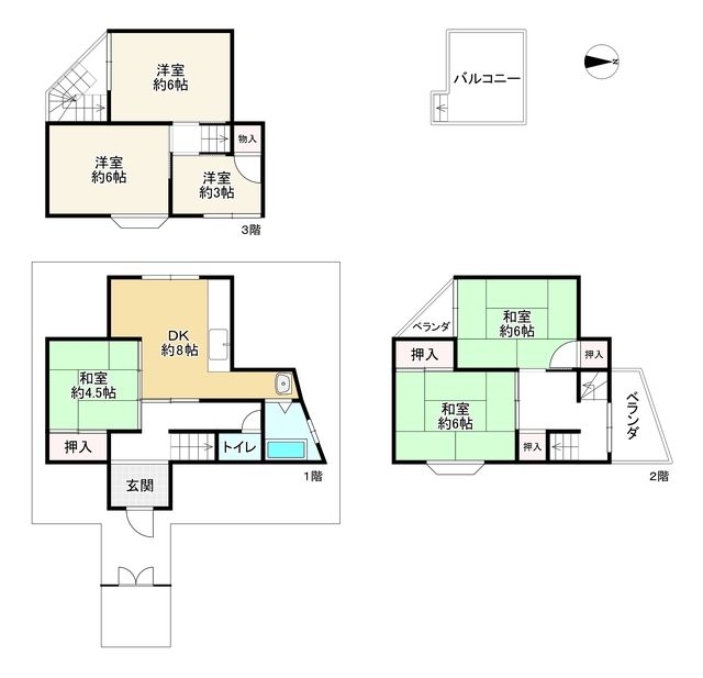 4DK Steel House near Hirano Station, Osaka | 88.9㎡ - Thumbnail 4