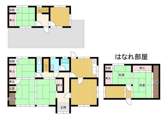 6DK Detached House with Separate Unit in Hofu, Yamaguchi - Thumbnail 3