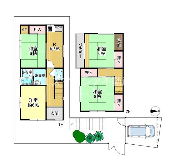4LDK Detached House for Sale in Neyagawa City, Osaka - Thumbnail 2