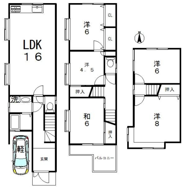 5LDK 105 sqm House for Sale in Nakagyo Ward, Kyoto - Thumbnail 4