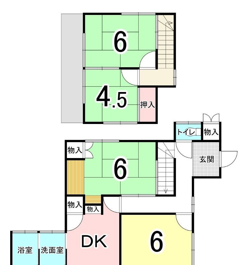 4DK Used House for Sale in Wakayama City, Wakayama Prefecture - Thumbnail 3