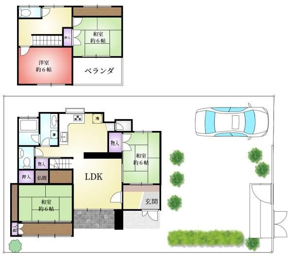 4LDK Traditional House for Sale in Himeji, Hyogo - Thumbnail 3