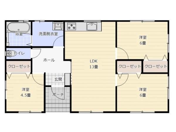 2023 Built 3LDK Single-Story House in Miyakonojo, Miyazaki - Thumbnail 4