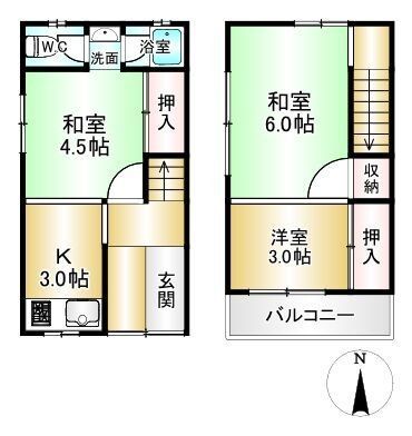 Used Terraced House for Sale in Toyonaka - 3K, 39.65 sqm - Thumbnail 3