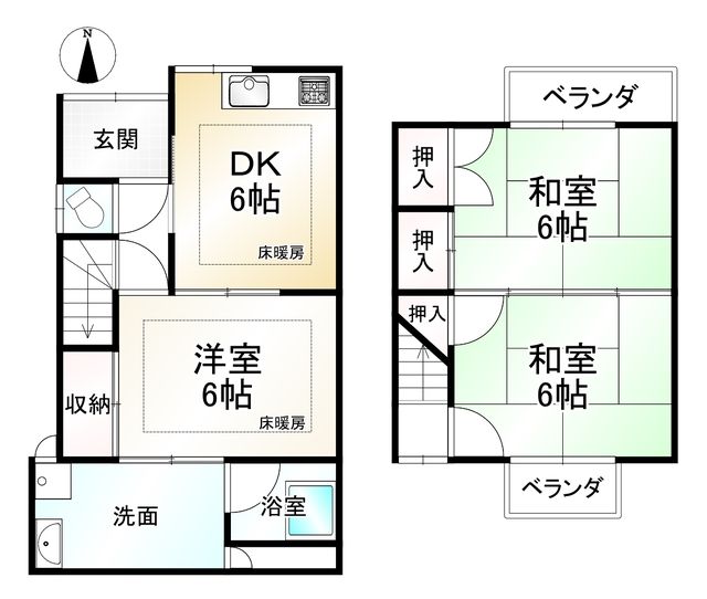 3DK Wooden House for Sale in Fushimi Ward, Kyoto - Thumbnail 2