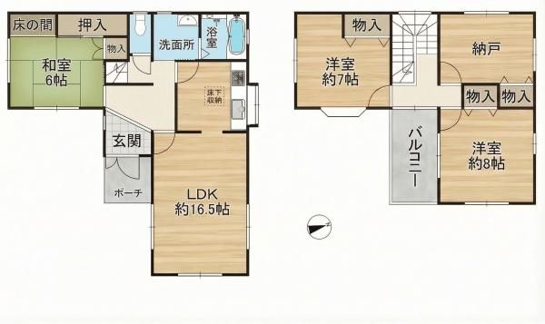 3SLDK House in Himeji with Carport and Modern Kitchen - Thumbnail 4