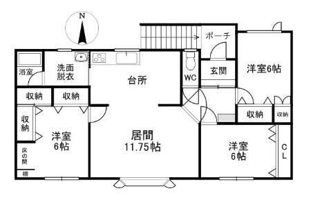 3LDK House for Sale in Kitami, Hokkaido - 101.25 sqm - Thumbnail 2