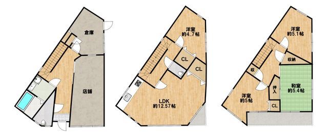 4LDK Steel House with Shop Potential Near Hirano Station, Osaka - Thumbnail 4