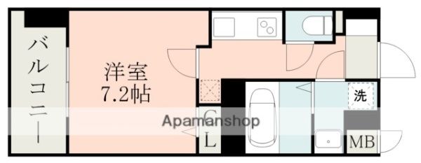 New 1K Apartment for Rent in Suizenji, Kumamoto City - Main Image