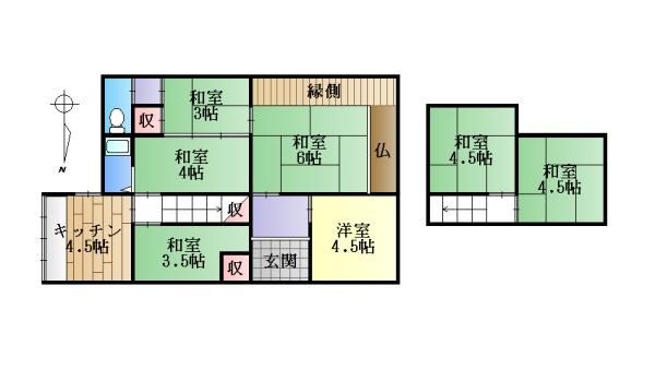 6DK Detached House for Sale in Iga City, Mie - Thumbnail 4