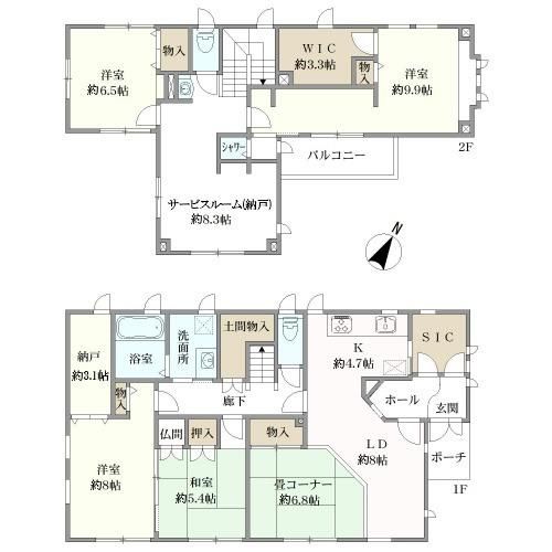 4LDK Detached House for Sale in Osaka Sayama, Osaka - Thumbnail 4