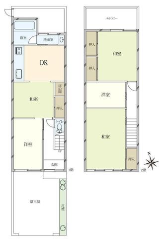 3LDK Detached House for Sale in Ukyo Ward, Kyoto - Thumbnail 2
