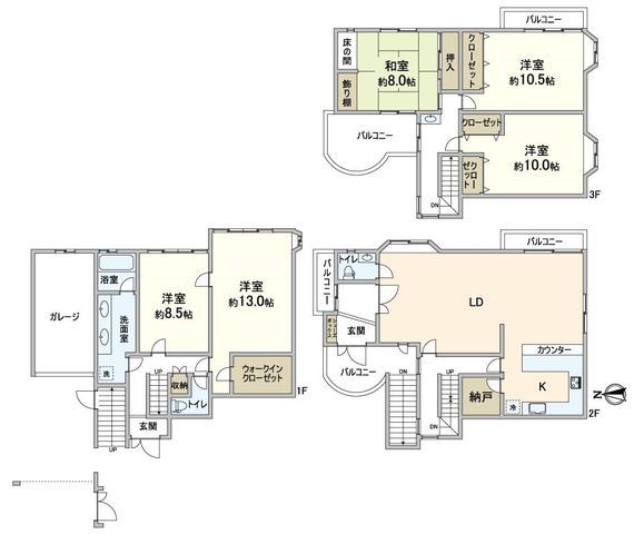 5LDK Detached House for Sale near Bunnomori Station, Osaka - Thumbnail 4