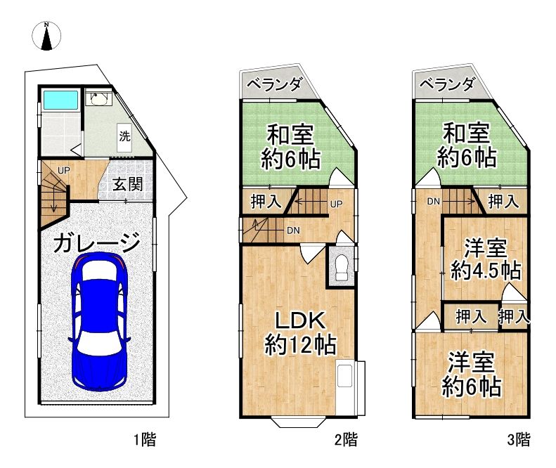 4LDK Detached House for Sale in Kadoma City, Osaka - Thumbnail 2