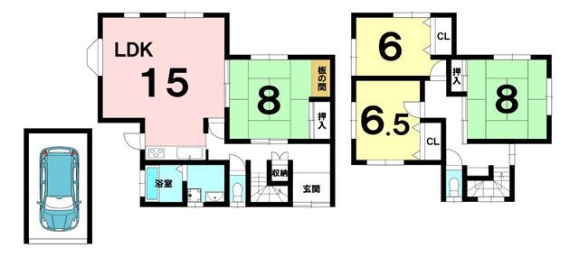 Renovated 4LDK Detached House for Sale in Sakai Harumidai, Osaka - Thumbnail 3