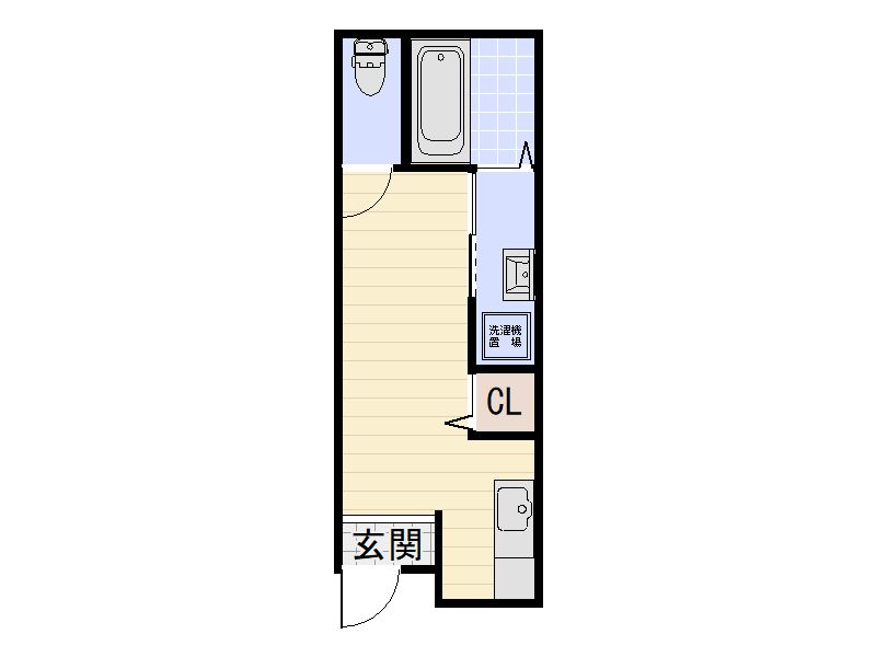 Renovated 1R House in Sumiyoshi, Osaka - Near Anryumachi Station - Thumbnail 4