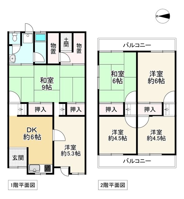 6DK Terrace House for Sale in Daito City, Osaka - Thumbnail 3