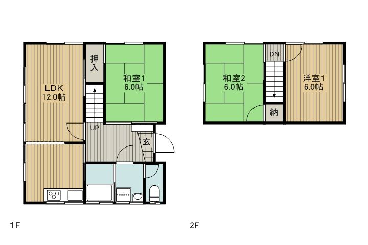 3LDK House for Rent in Suwa City, Nagano - Thumbnail 3