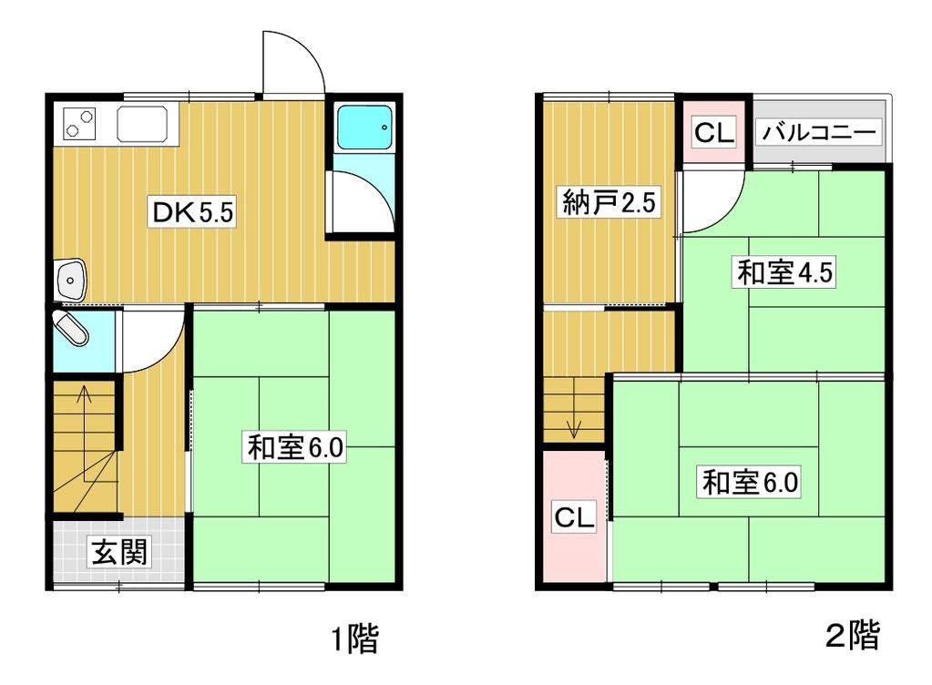 1978 Wooden 3DK House for Sale in Abeno, Osaka - Thumbnail 3