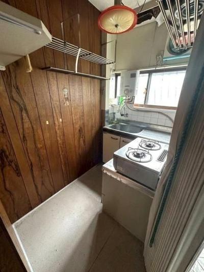 3K Terrace House for Sale in Hirano, Osaka - 19.20 sqm - 4.98 million yen — Kitchen, Hirano, Osaka