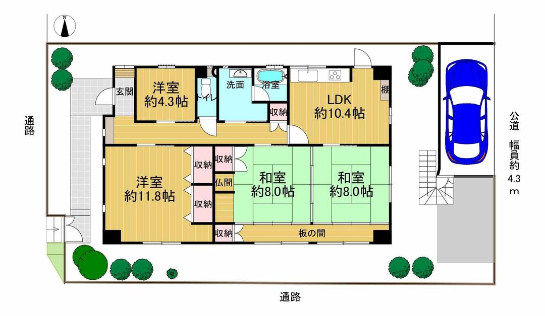 4LDK Single-Story House for Sale in Higashi-Osaka, Osaka - Thumbnail 4