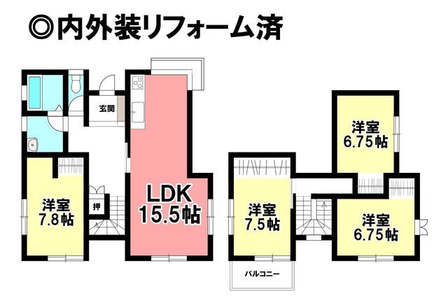4LDK House for Sale in Kawabe-cho, Tsu City, Mie - Main Image