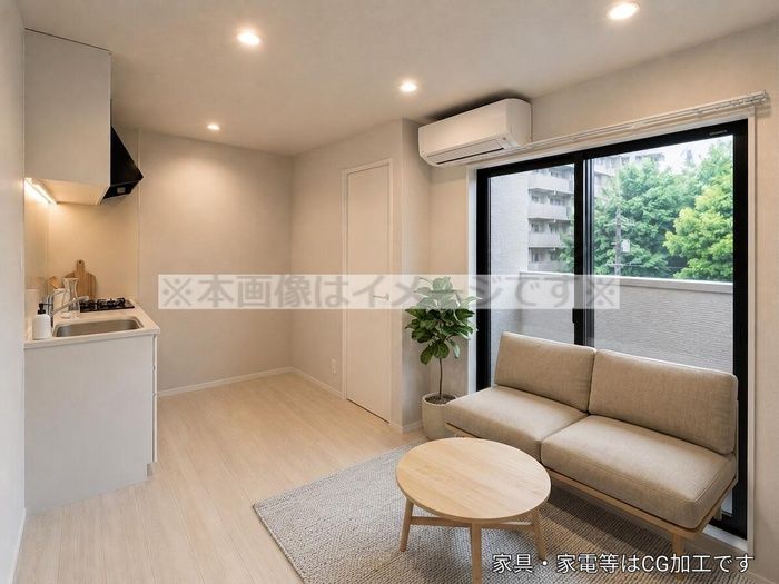 New 1LDK Apartment Near Shimosone Station in Kitakyushu - Thumbnail 3