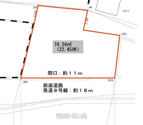 74.24 sqm Land for Sale in Tabaru, Uruma City, Okinawa - Thumbnail 4