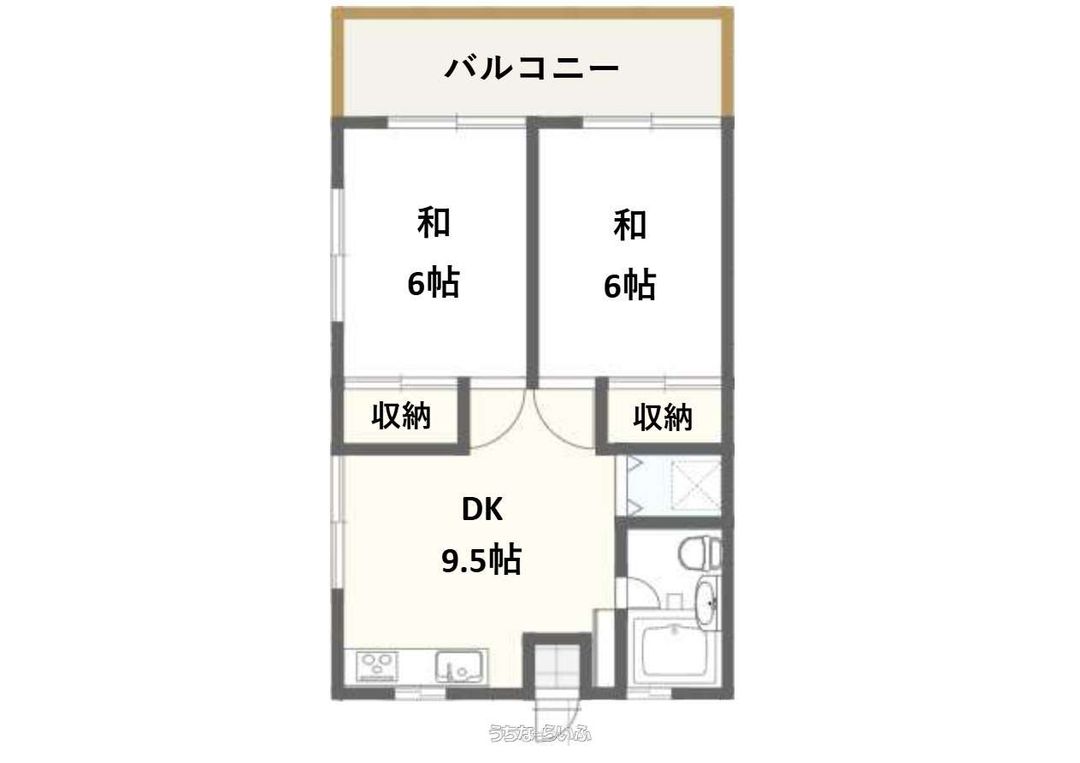 2DK Apartment for Rent in Okinawa City Uechi Area - Thumbnail 2