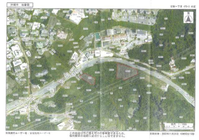 130 Tsubo Land for Sale in Koja, Okinawa City - Elevated Plot - Thumbnail 4