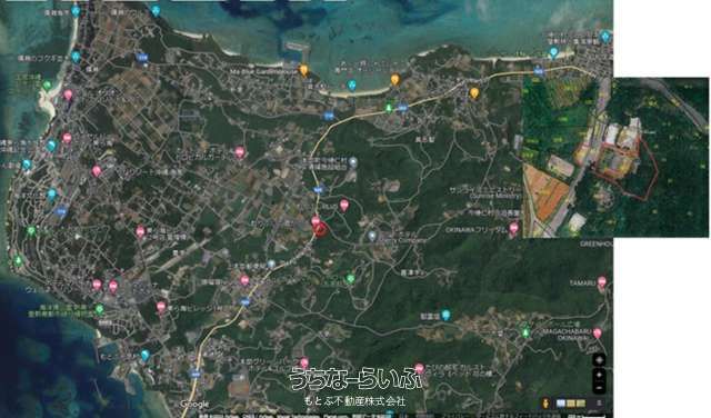 1231 sqm Land for Sale in Motobu, Okinawa - Near Churaumi Aquarium - Thumbnail 4