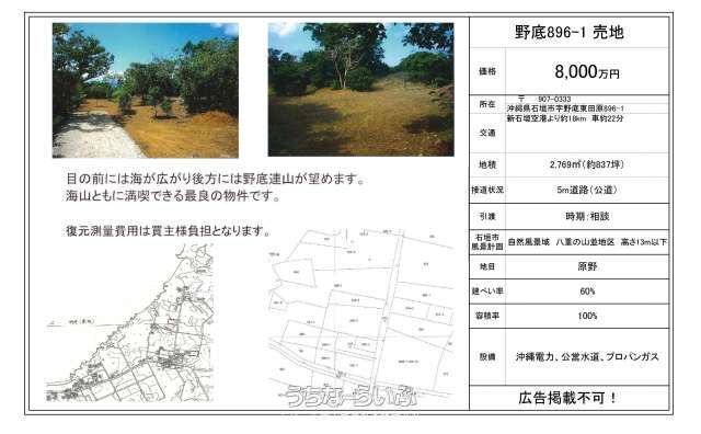 Ocean & Mountain View Land for Sale in Ishigaki, Okinawa - Thumbnail 3
