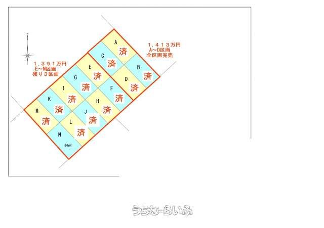 Land for Sale in Ashimine, Naha - 64 sqm Plot - Thumbnail 3