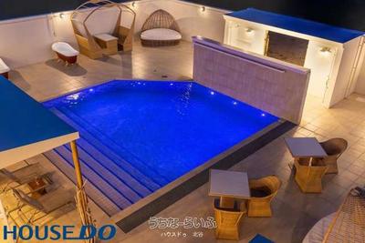 Modern Commercial Property with Pool Near Kouri Beach — Image 4, Nakijin, Okinawa