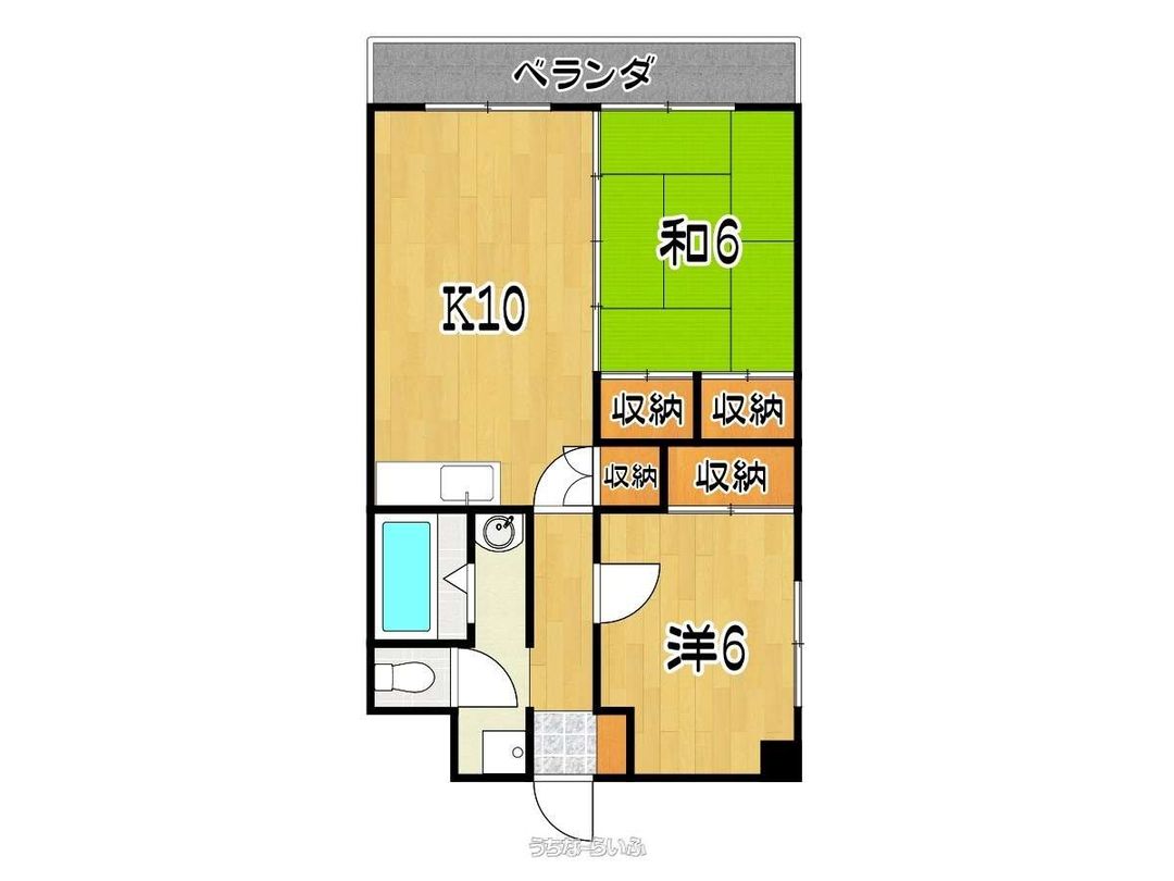 Nexcourt Ishihara 302: 2LDK Apartment for Rent in Naha, Okinawa - Thumbnail 2