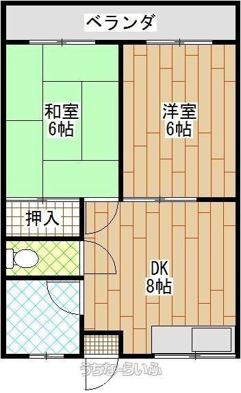 Maison Castle 202: 2DK Apartment for Rent in Ginowan, Okinawa - Thumbnail 3