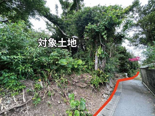 Land for Sale in Motobu Town, Okinawa - 575.23 sqm Corner Plot - Thumbnail 3