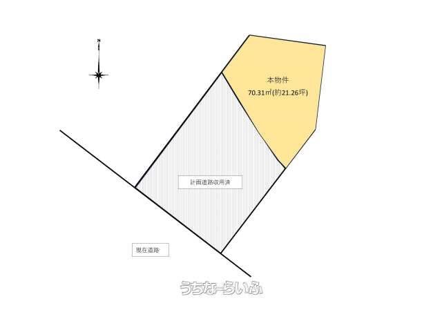 70.31 sqm Residential Land Plot for Sale in Naha City, Okinawa - Thumbnail 2