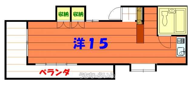 1R Apartment for Rent in Ginowan, Okinawa - 65,000 Yen - Thumbnail 2