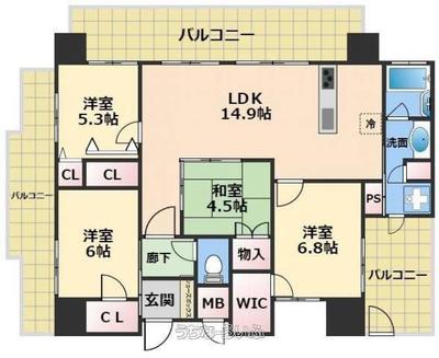 Oceanview 4LDK Apartment in Reve Nishihara Ecole II — Image 4, Nishihara, Okinawa