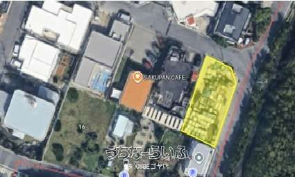 96 Tsubo Corner Lot for Sale in Okinawa City, Okinawa - Thumbnail 2