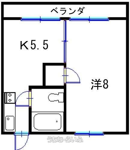 1DK Apartment for Rent in Urasoe, Okinawa - 40,000 Yen - Thumbnail 2