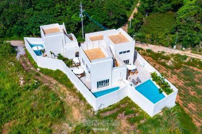 Luxury Villa Complex with Private Pools in Kouri, Nakijin — Image 1, Nakijin, Okinawa