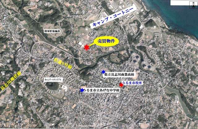 2408 sqm Military Land for Sale in Uruma, Okinawa - Camp Courtney - Thumbnail 3