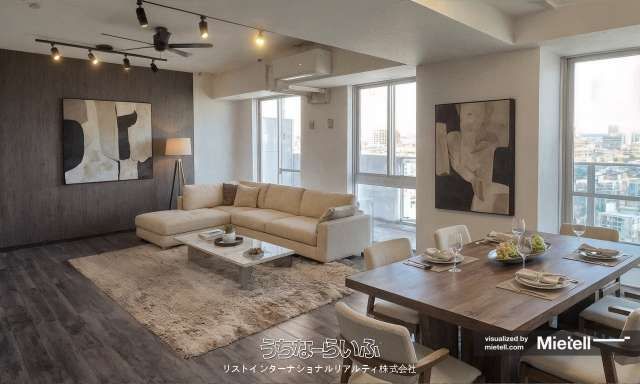 Renovated High-Rise Apartment in Naha's Omoromachi with Ocean View - Thumbnail 4