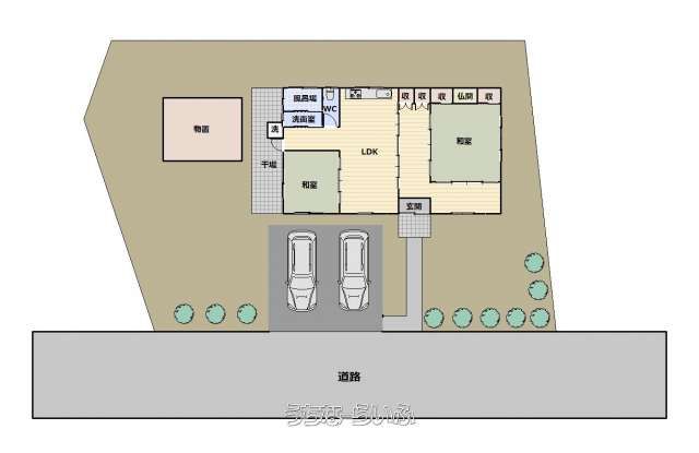 Spacious 2LDK House on 278 Tsubo Plot in Yaese Town, Okinawa - Thumbnail 2